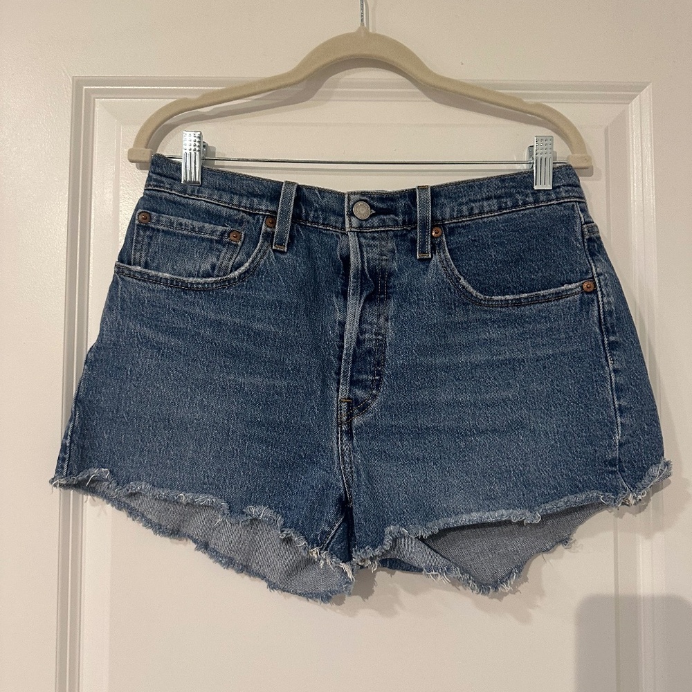 Levi's 501 Original Fit High Rise Jean Shorts